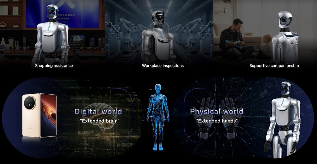 HONOR Robot Phone debuta en el MWC 2026 robot humanoide