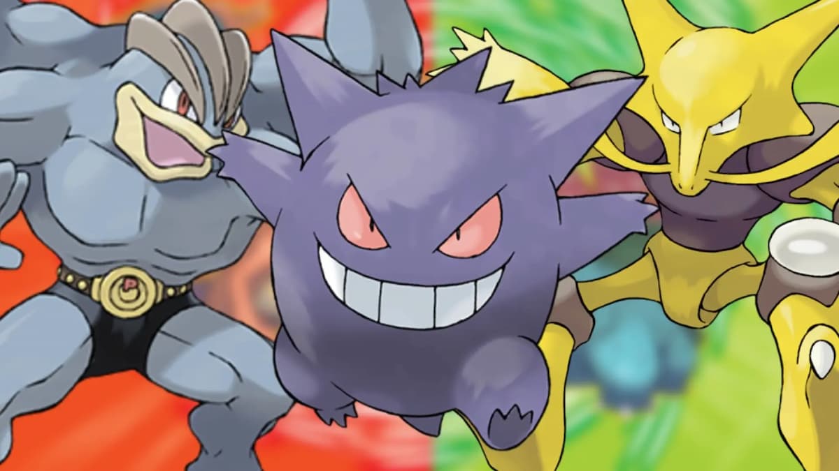 Pokémon que evolucionan por intercambio en Pokémon Rojo Fuego verde hoja