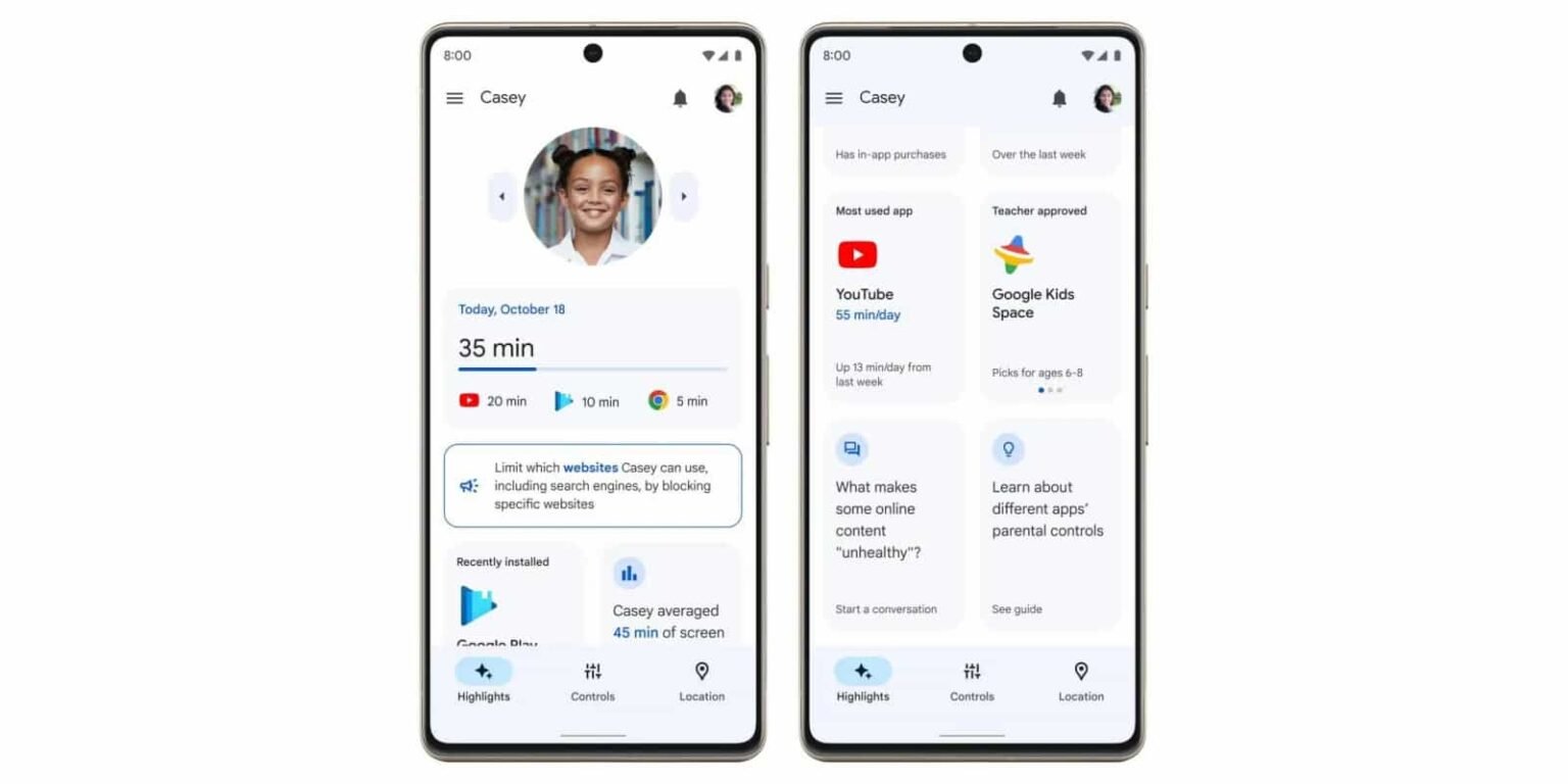 Family Link Google actualiza sus herramientas de seguridad digital para familias en Perú