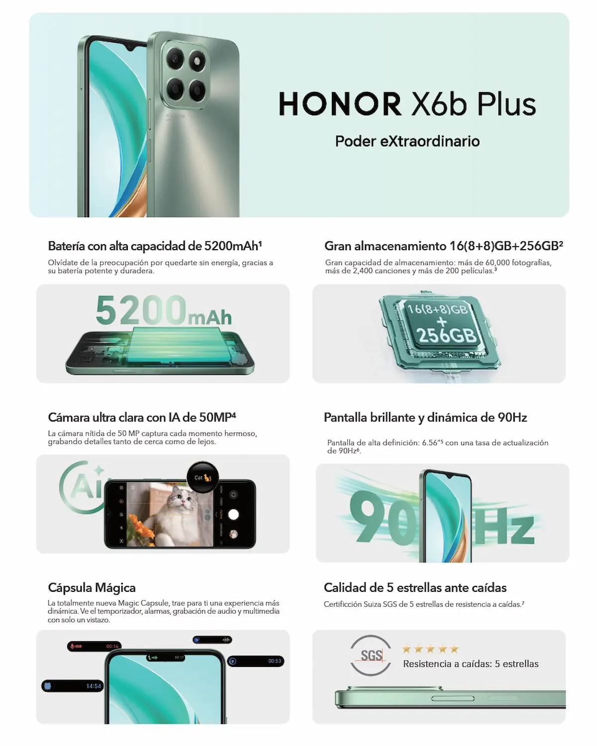 HONOR X6b Plus llega a Perú en exclusiva con Claro, conoce sus ...