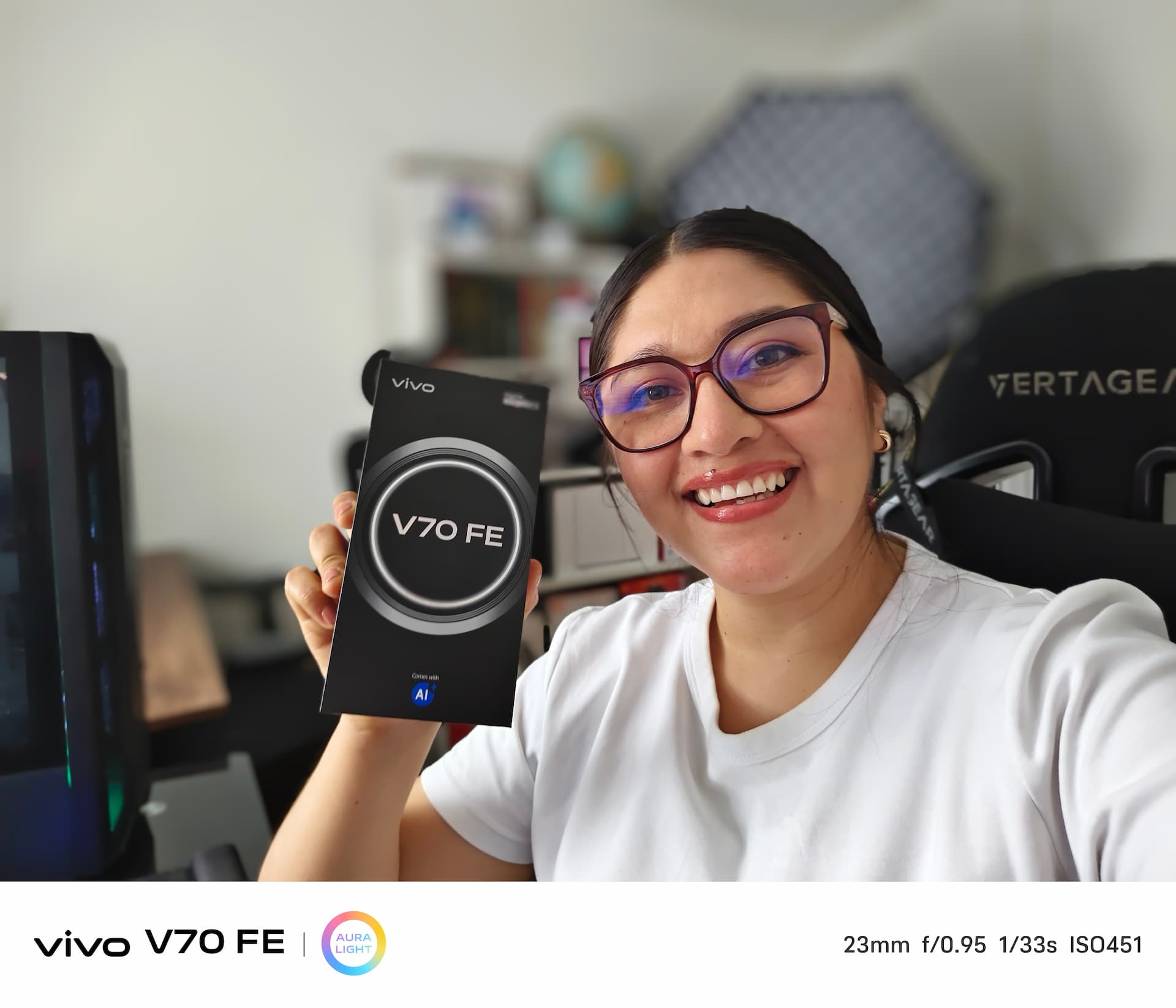 Reseña y análisis del vivo V70 FE: ¿vale la pena comprarlo? desenfoque