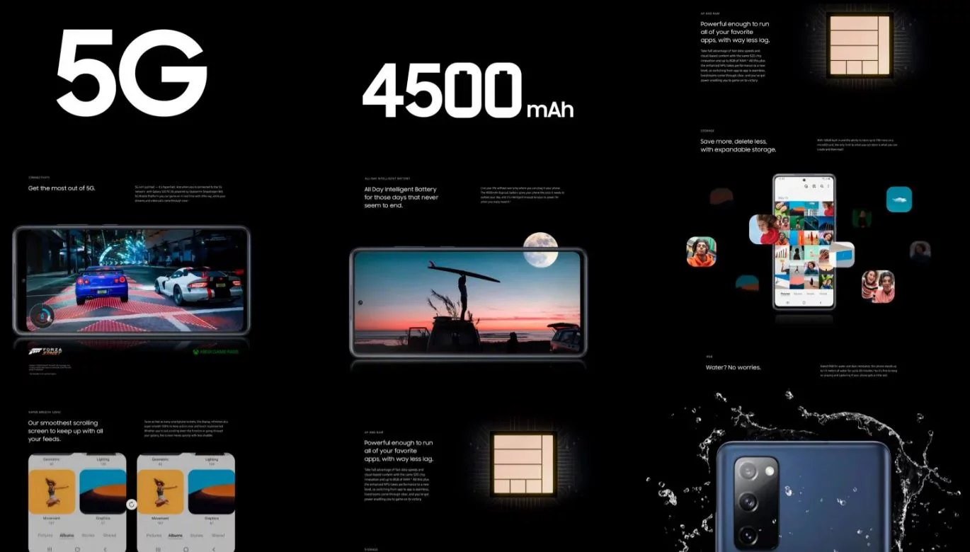 Samsung S20 FE El Smartphone con especificaciones de gama alta, con precio accesible camara
