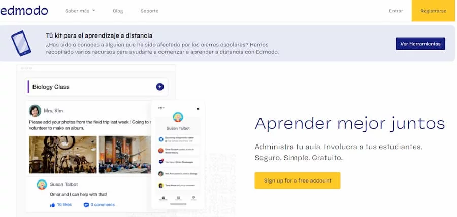 edmodo Seis herramientas creativas para profesores