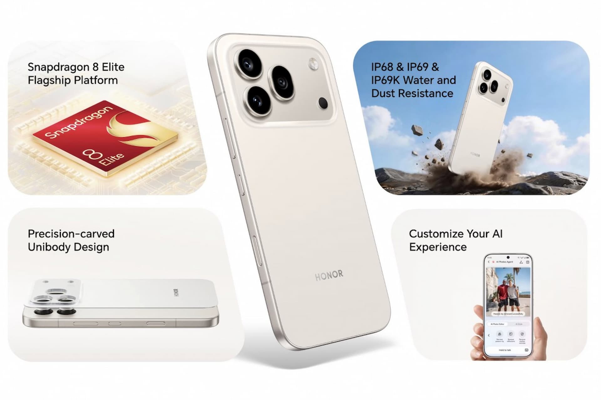 HONOR 600 Pro llega a Perú con Snapdragon 8 Elite, cámara periscópica de 50 MP y 120x de zoom peru